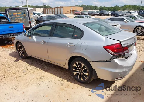 2015 Honda Civic Ex z USA, uszkodzony, nr VIN 19XFB2F88FE040727